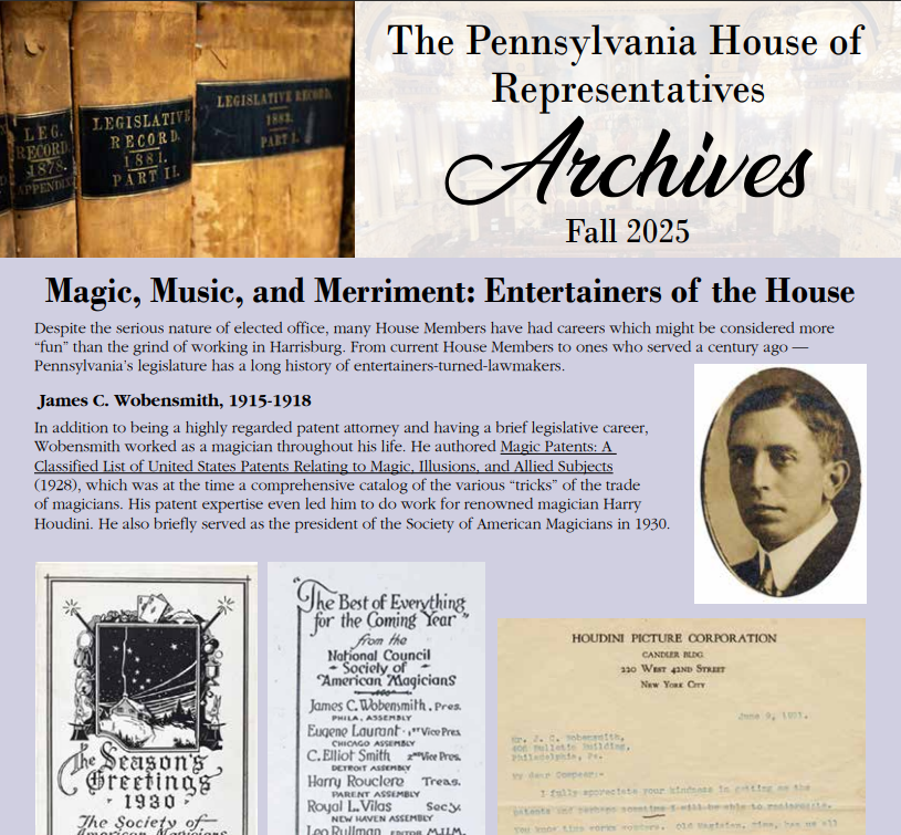 Magic, Music, and Merriment: Entertainers of the House PDF thumbnail